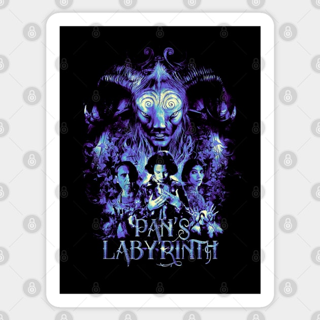 PanS Labyrinth Classic Sticker by OrcaDeep